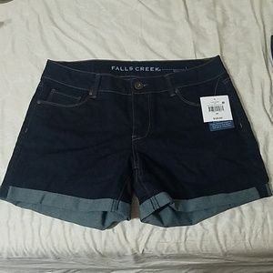 Falls Creek denim stretch shorts